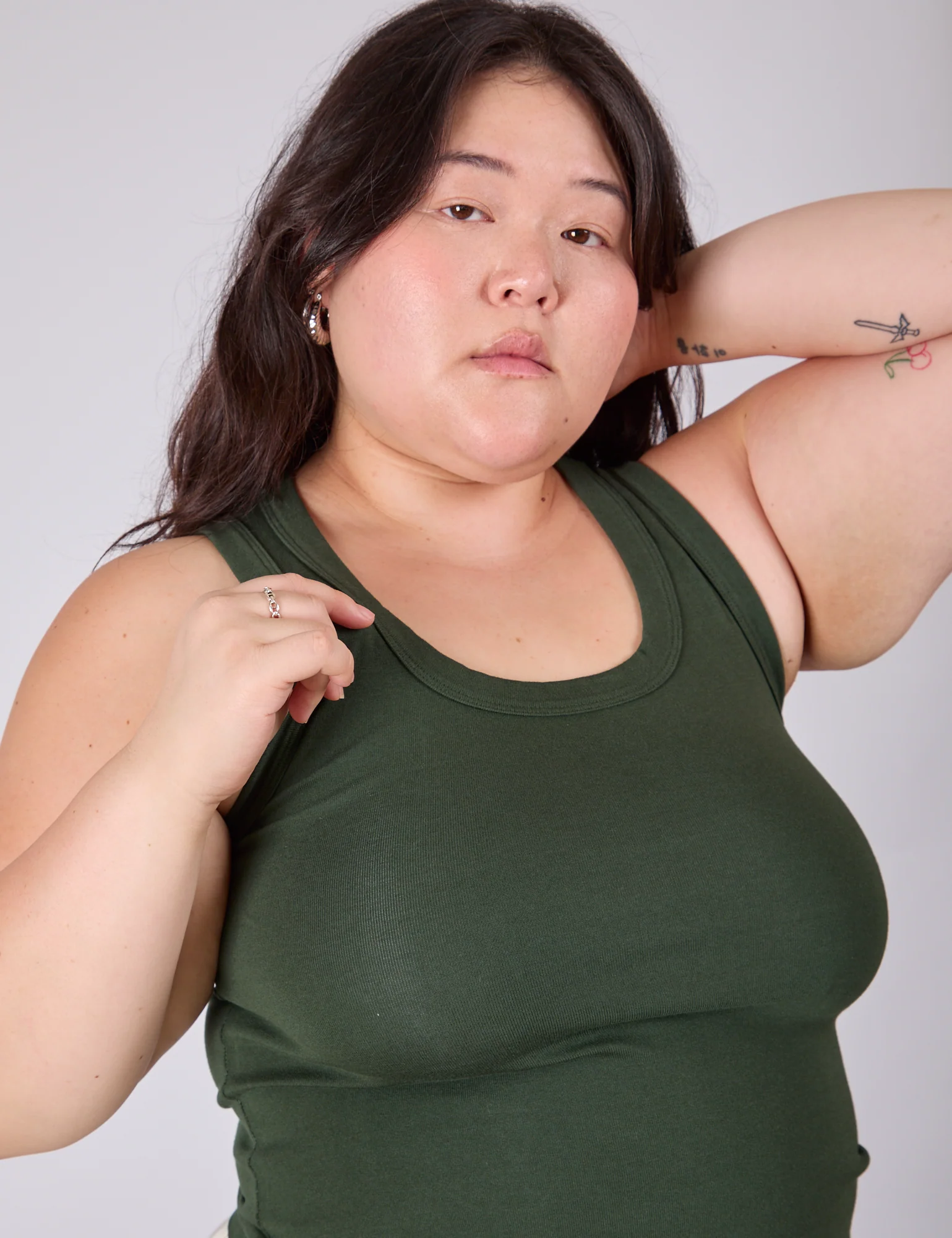 The Tank Top - Swamp Green - Image 6