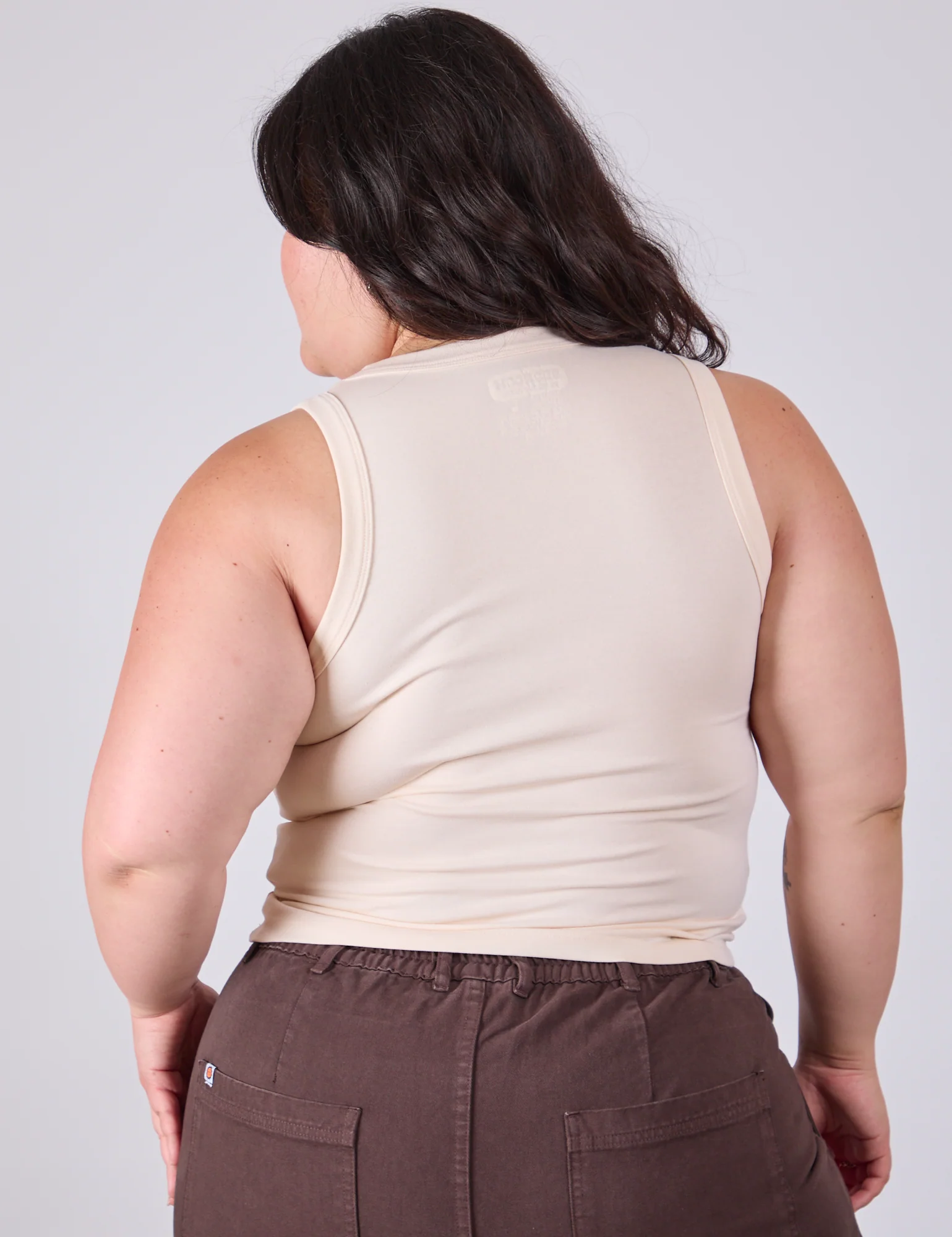 The Tank Top - Vintage Tee Off-White - Image 12