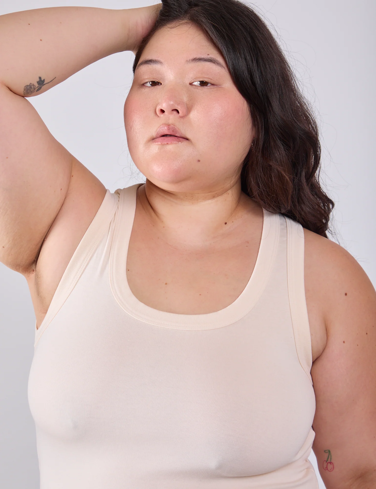 The Tank Top - Vintage Tee Off-White - Image 7