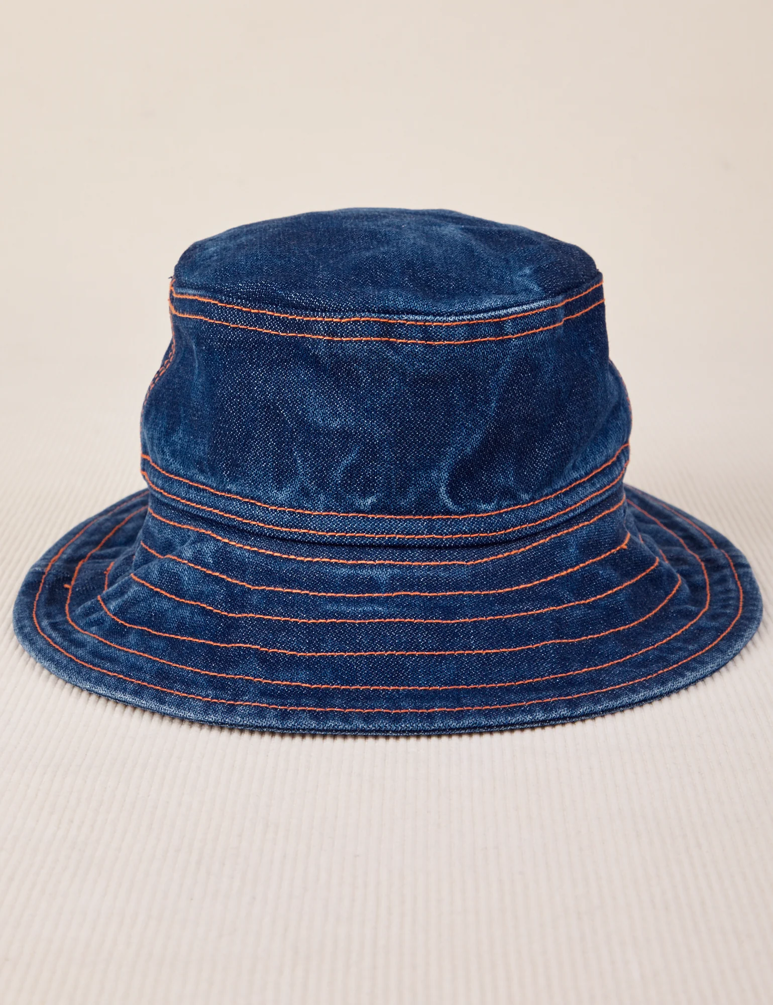 Wide Brim Bucket Hats - Indigo Denim - Image 3
