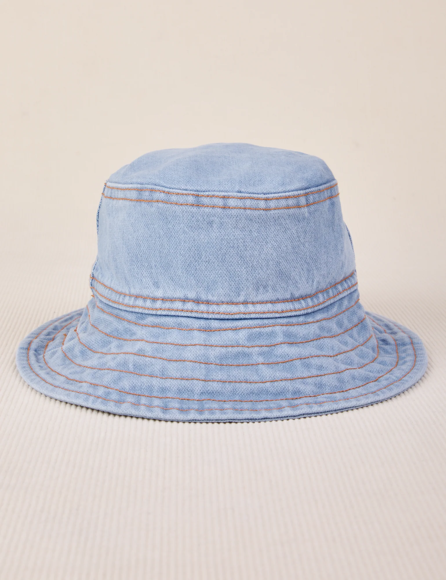 Wide Brim Bucket Hats - Indigo Denim - Image 8