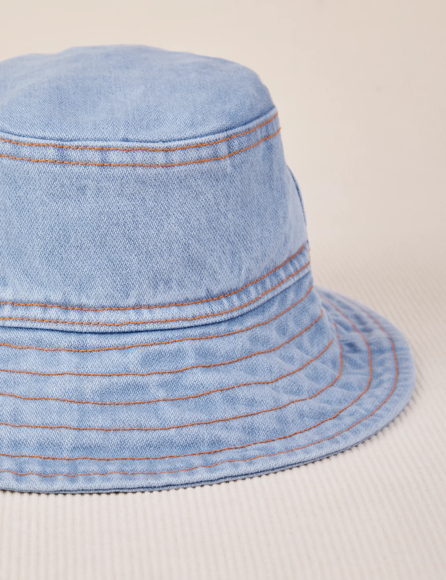 Wide Brim Bucket Hats - Indigo Denim - Image 9