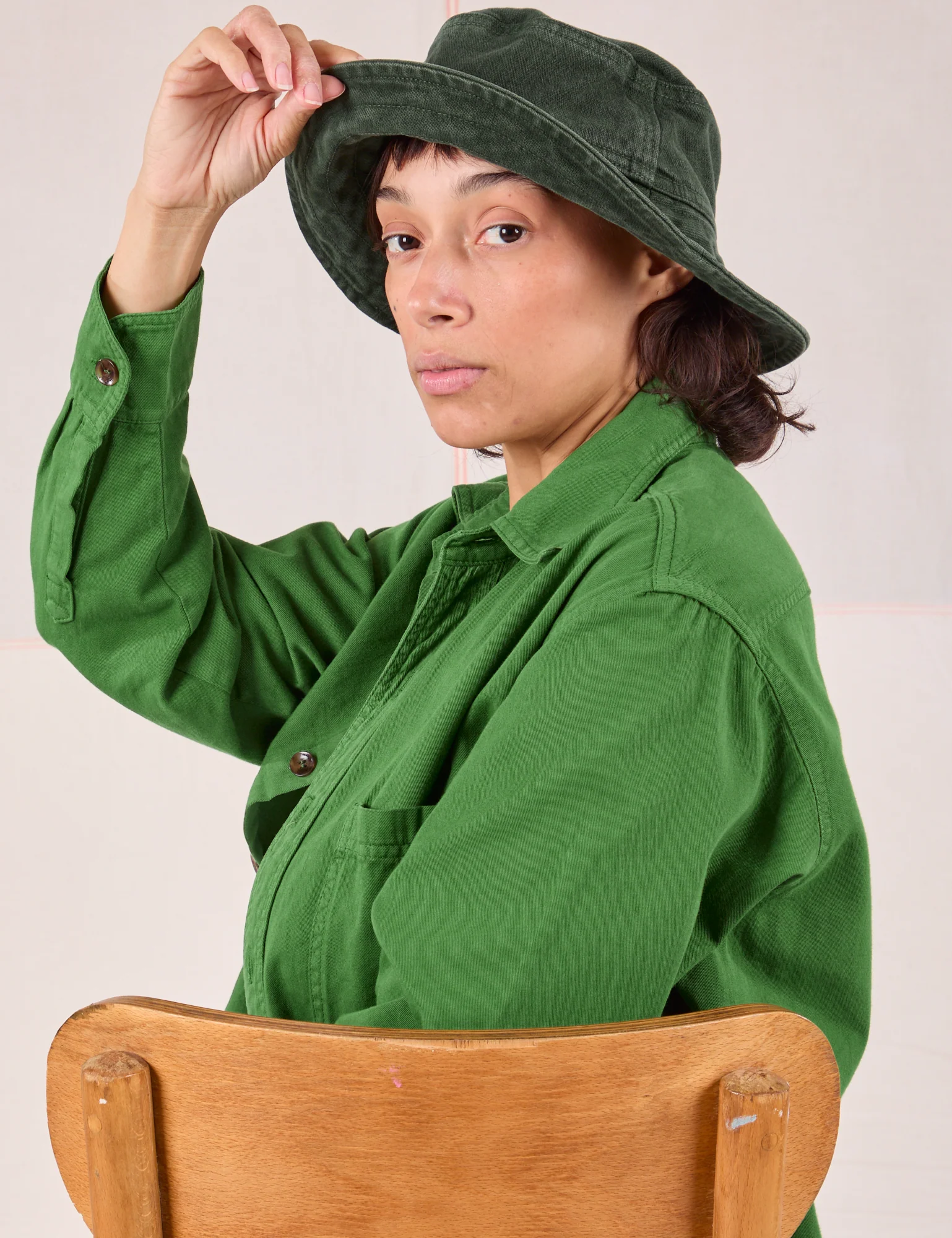 Wide Brim Denim Bucket Hats - Image 16