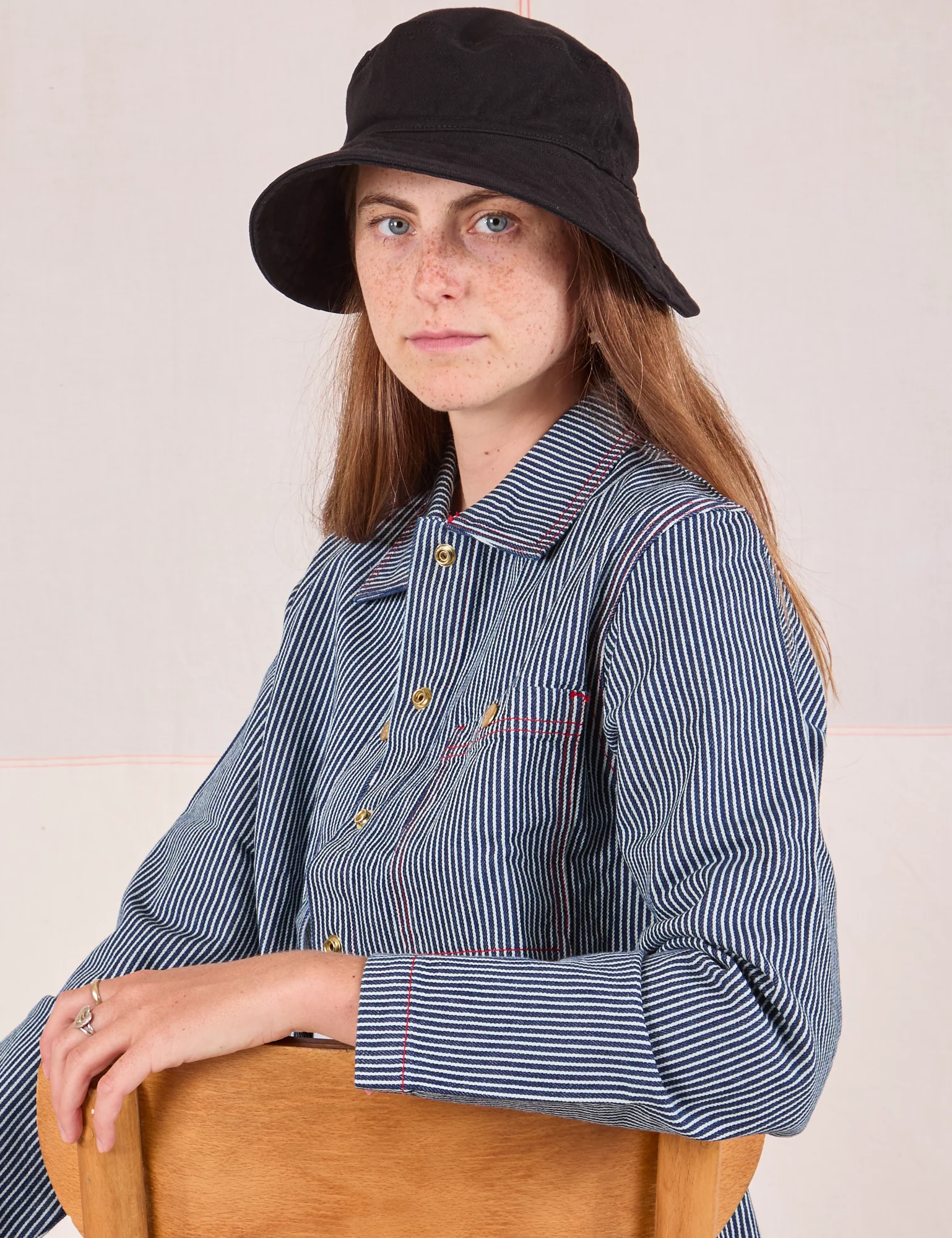Wide Brim Denim Bucket Hats - Image 32
