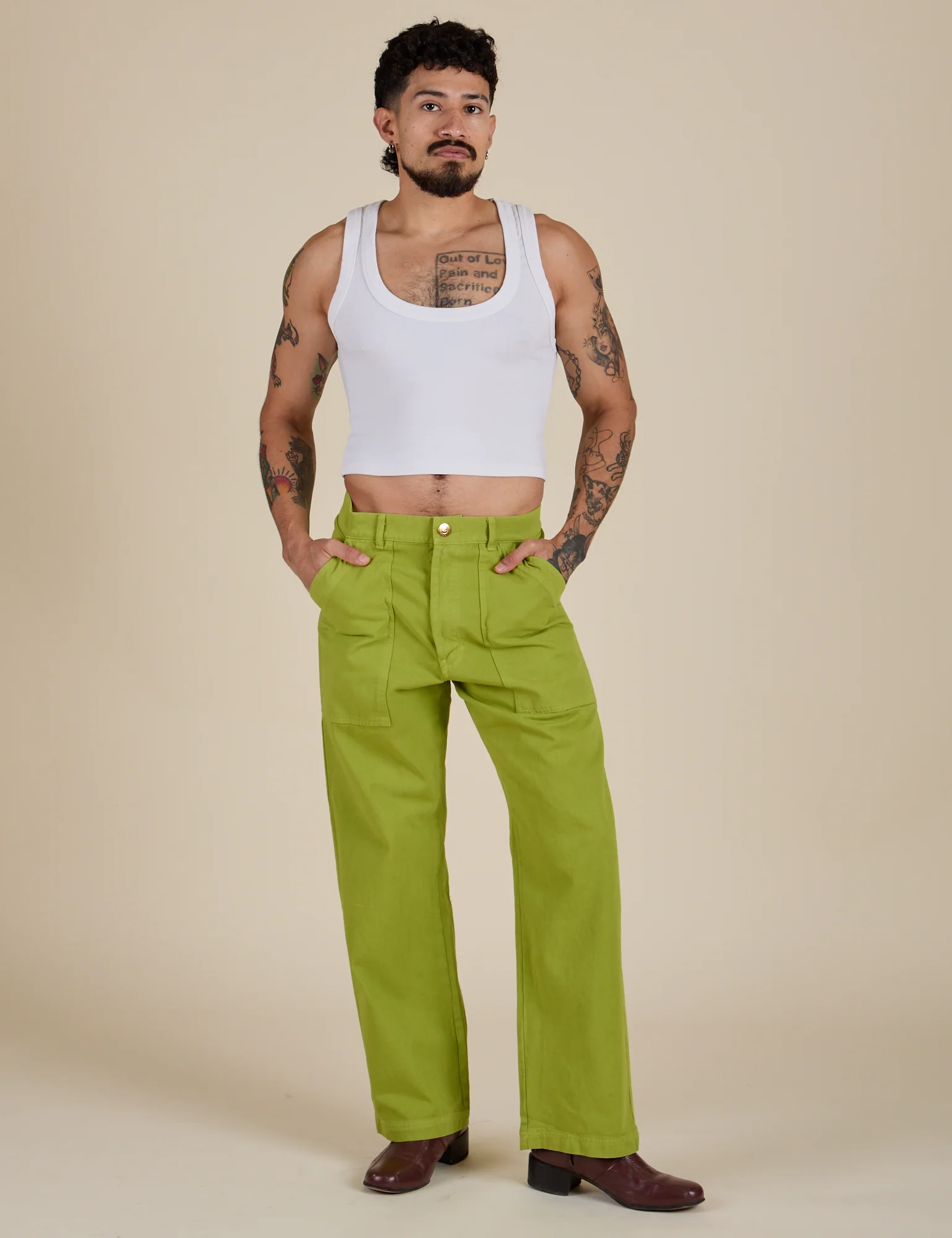 Work Pants - Gross Green - Image 18