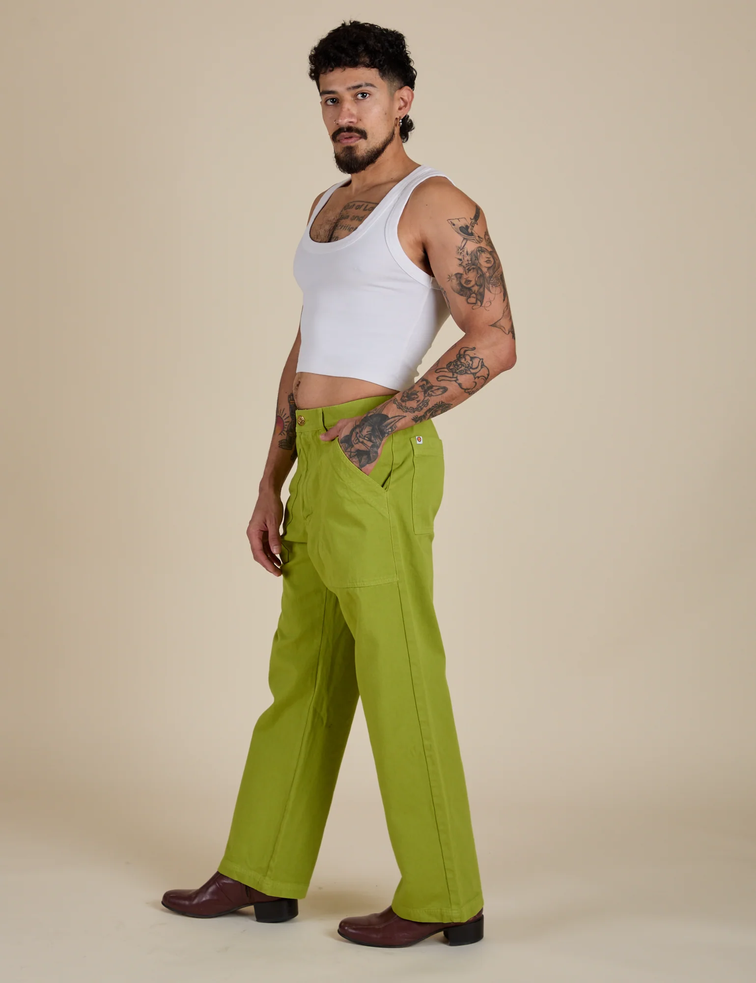Work Pants - Gross Green - Image 21