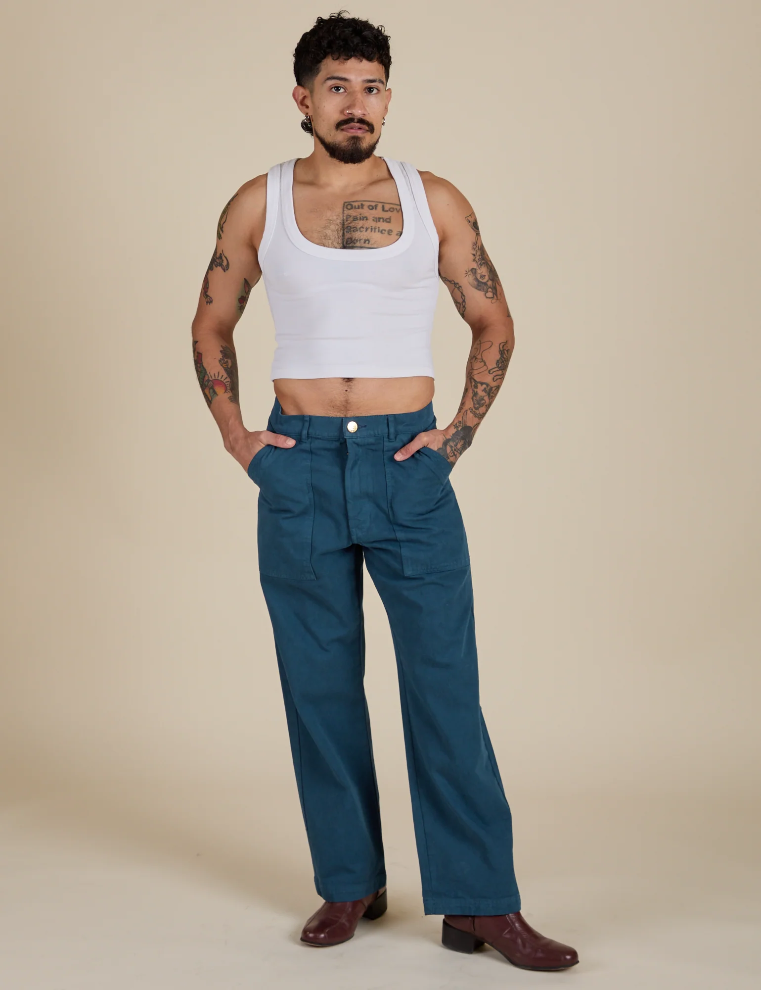 Work Pants - Lagoon - Image 3