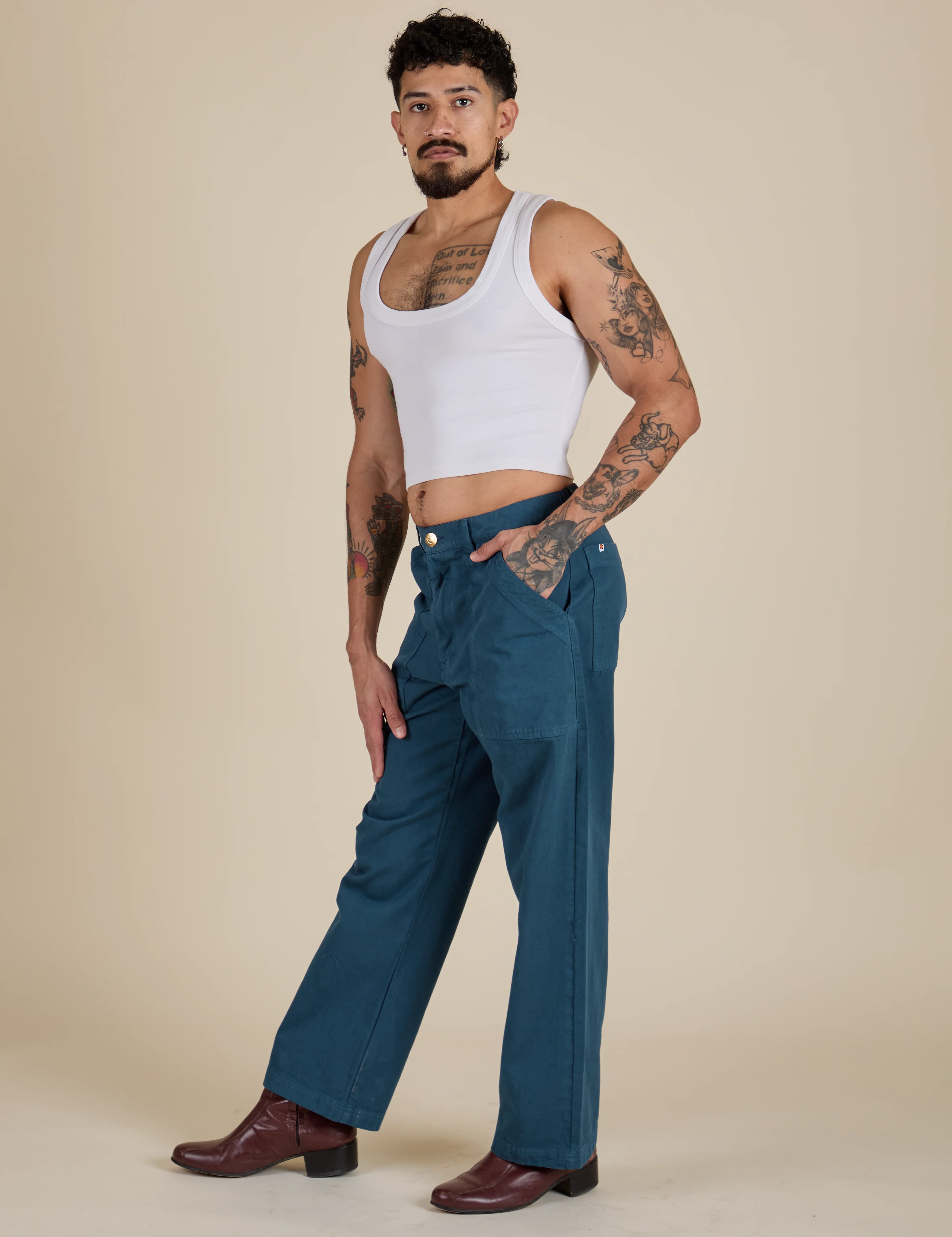 Work Pants - Lagoon - Image 4