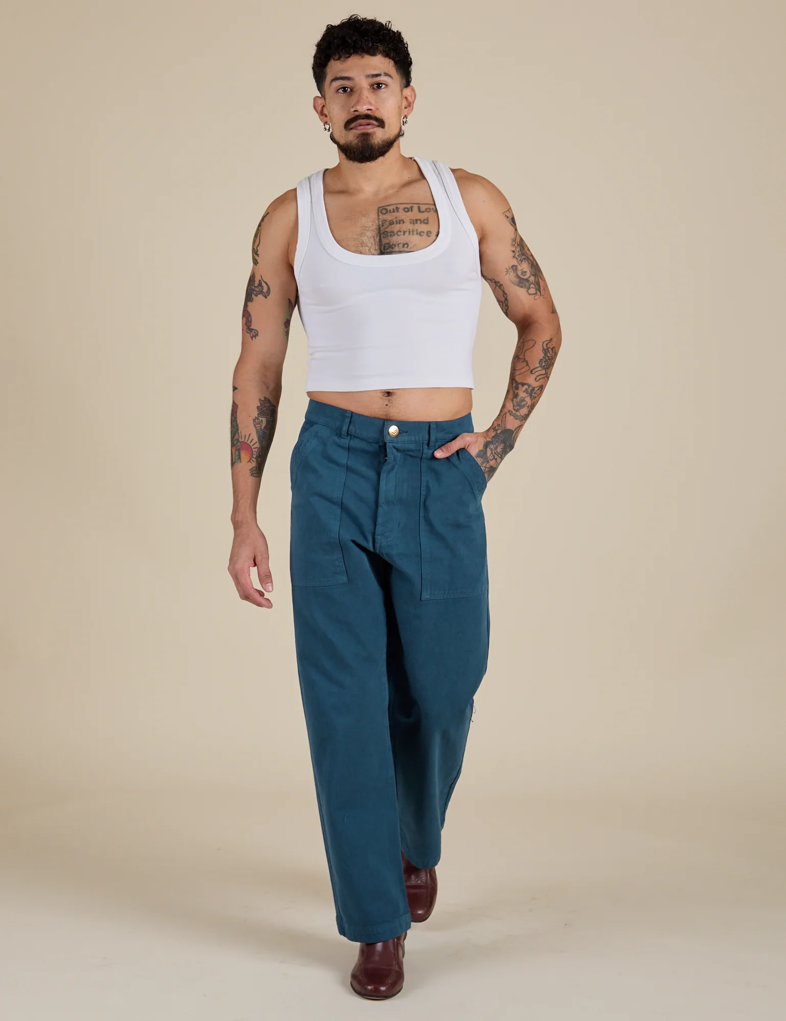 Work Pants - Lagoon - Image 5