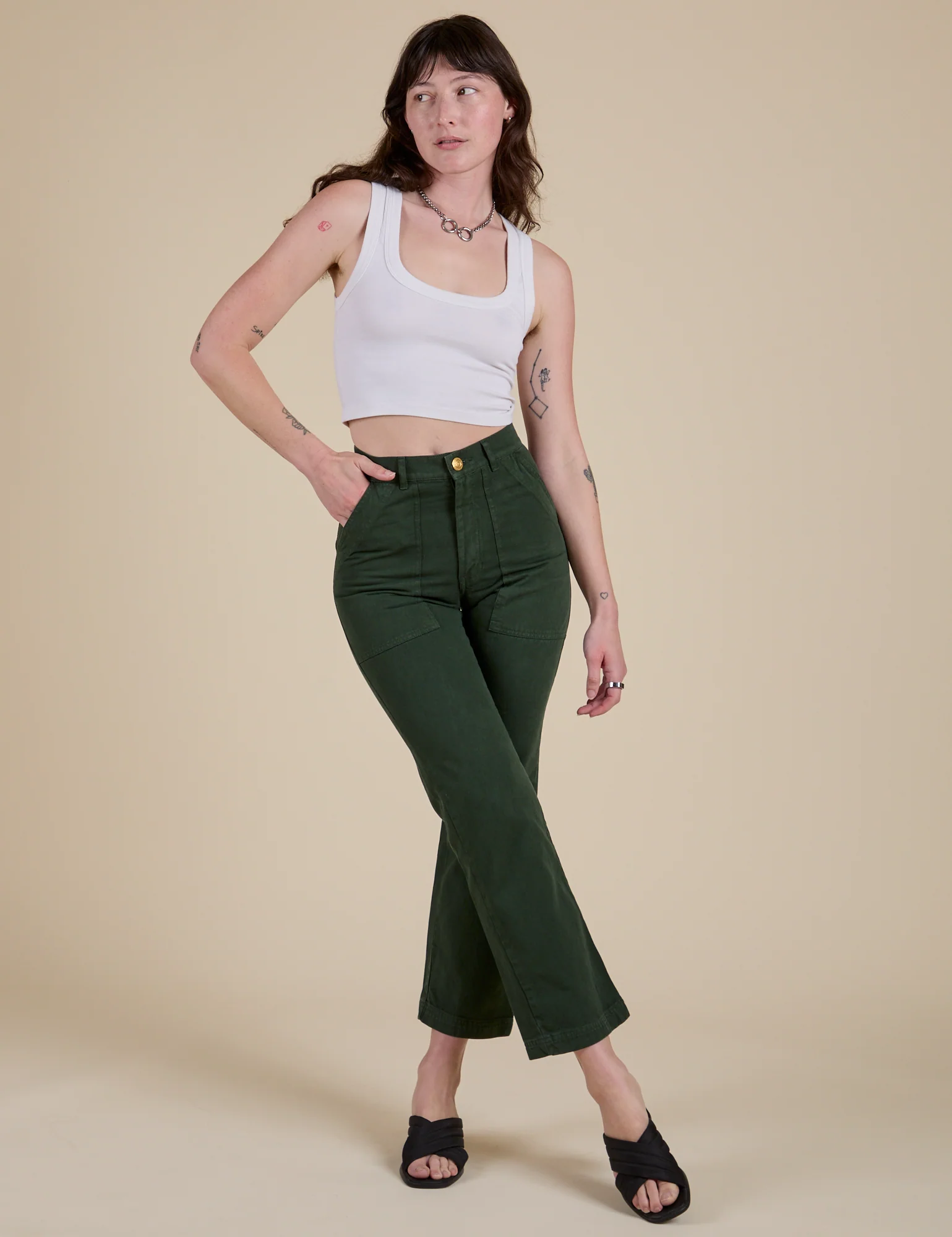 Work Pants - Swamp Green - Image 11