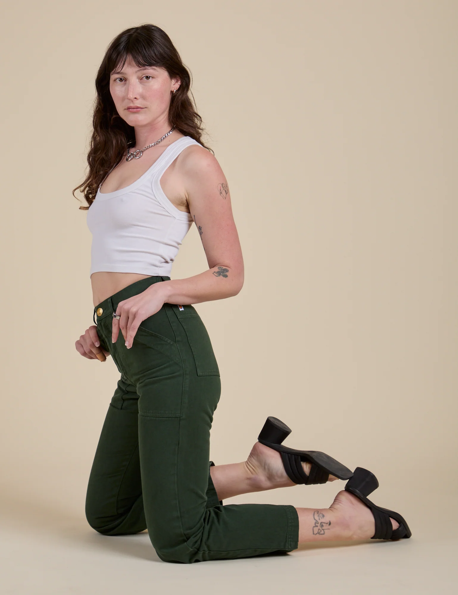 Work Pants - Swamp Green - Image 17