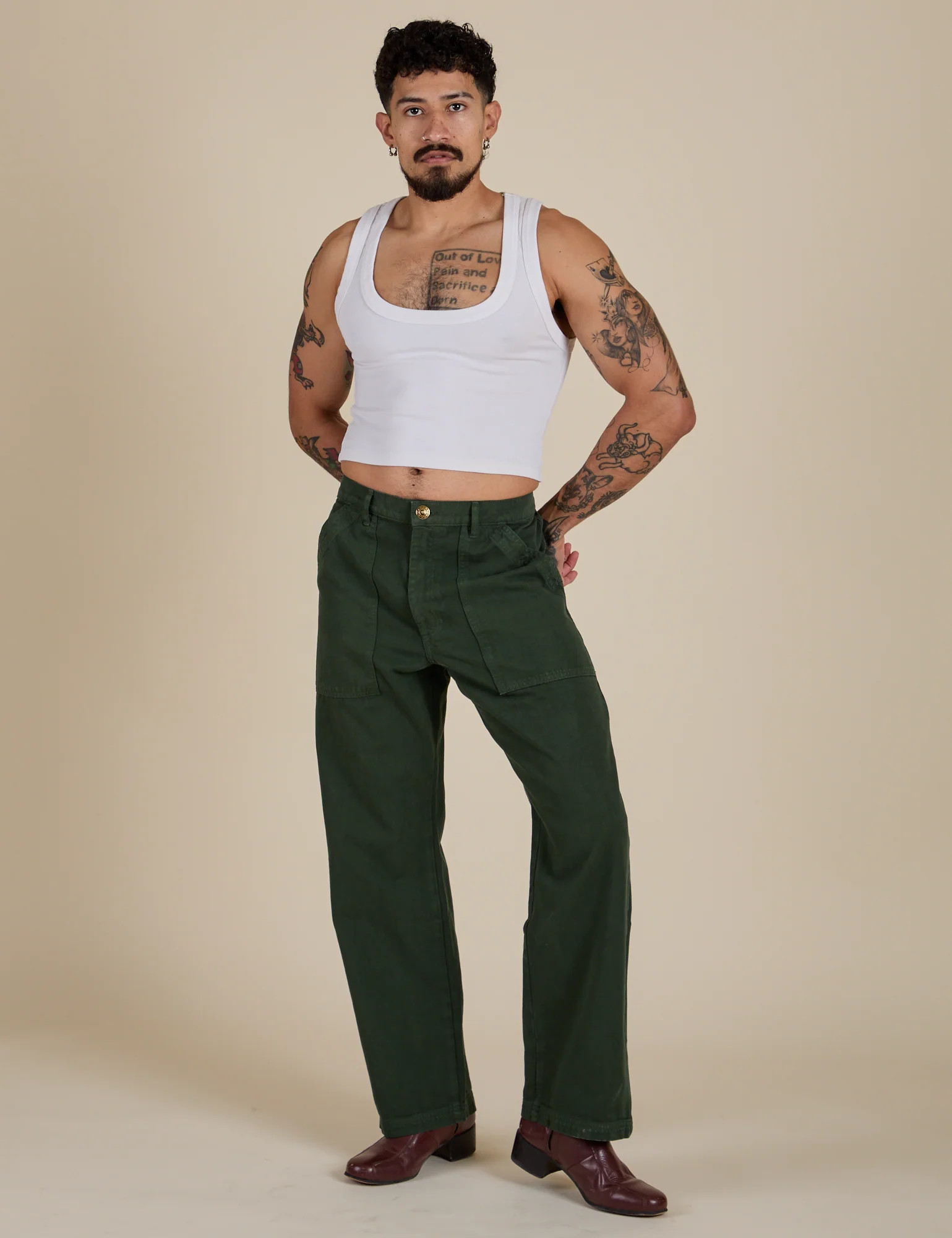 Work Pants - Swamp Green - Image 25