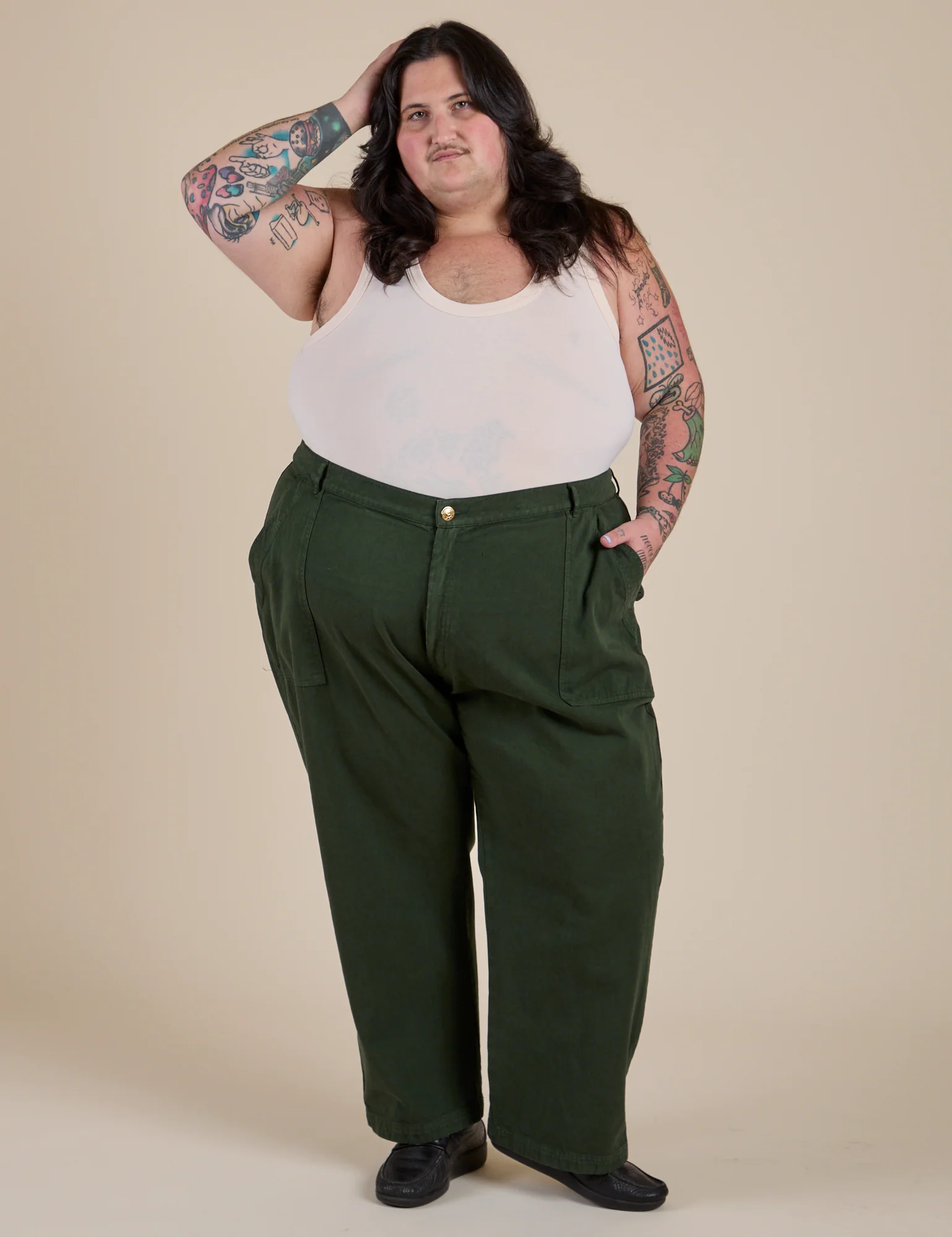 Work Pants - Swamp Green - Image 3