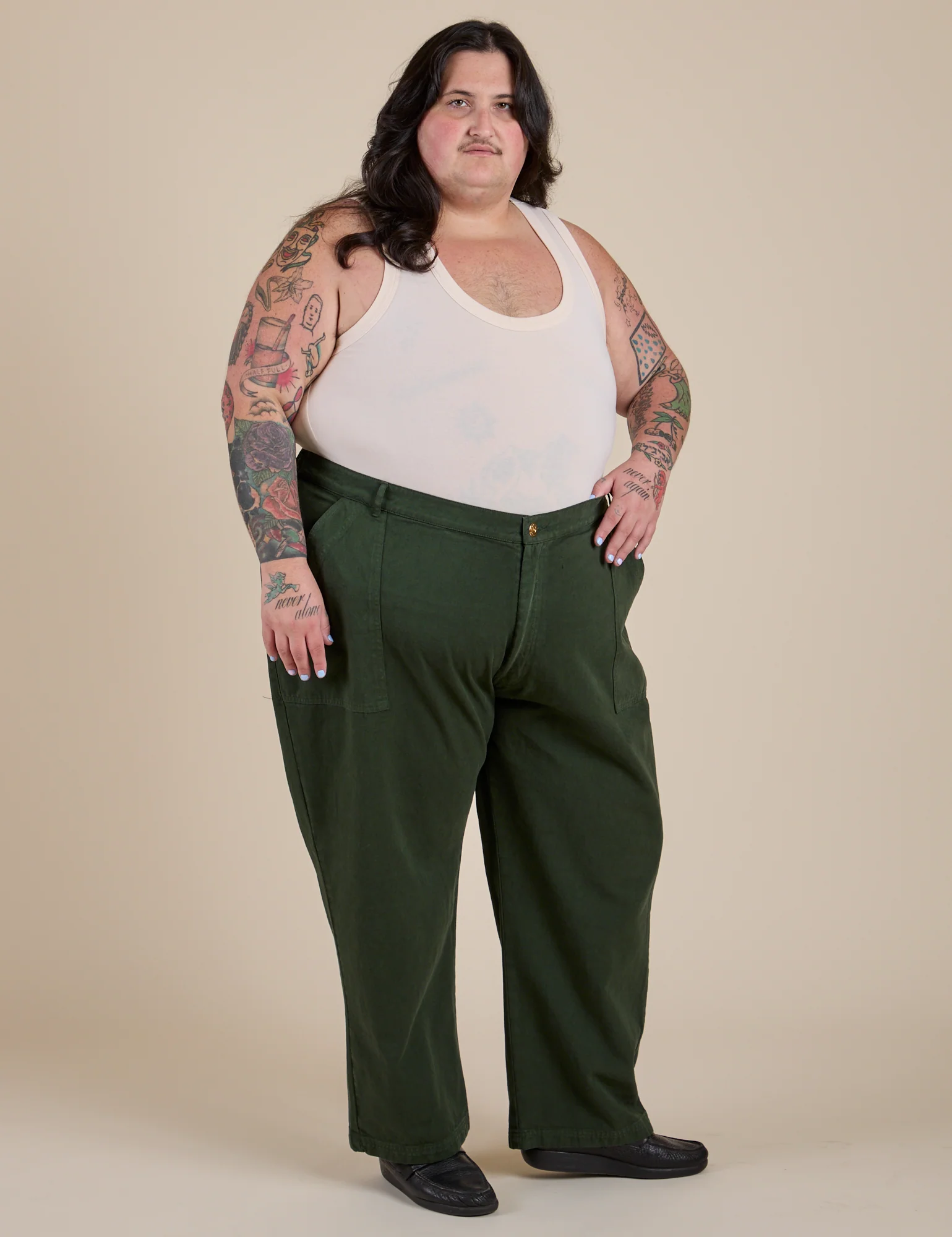 Work Pants - Swamp Green - Image 4
