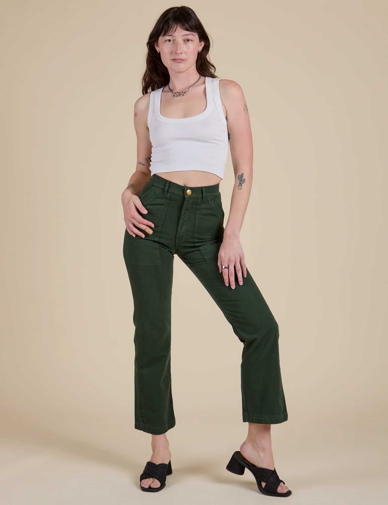 Work Pants - Swamp Green - Image 9