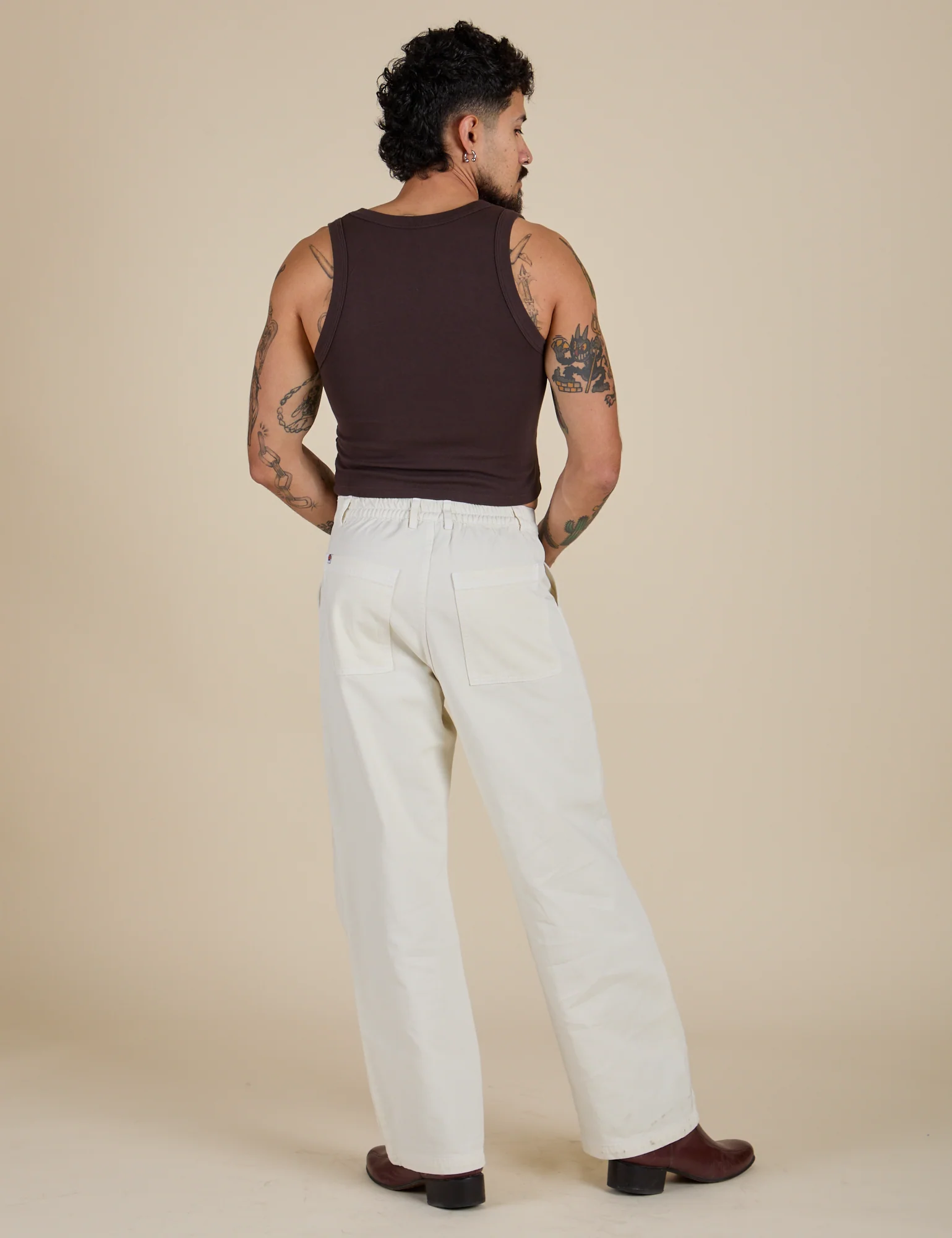 Work Pants - Vintage Tee White - Image 16