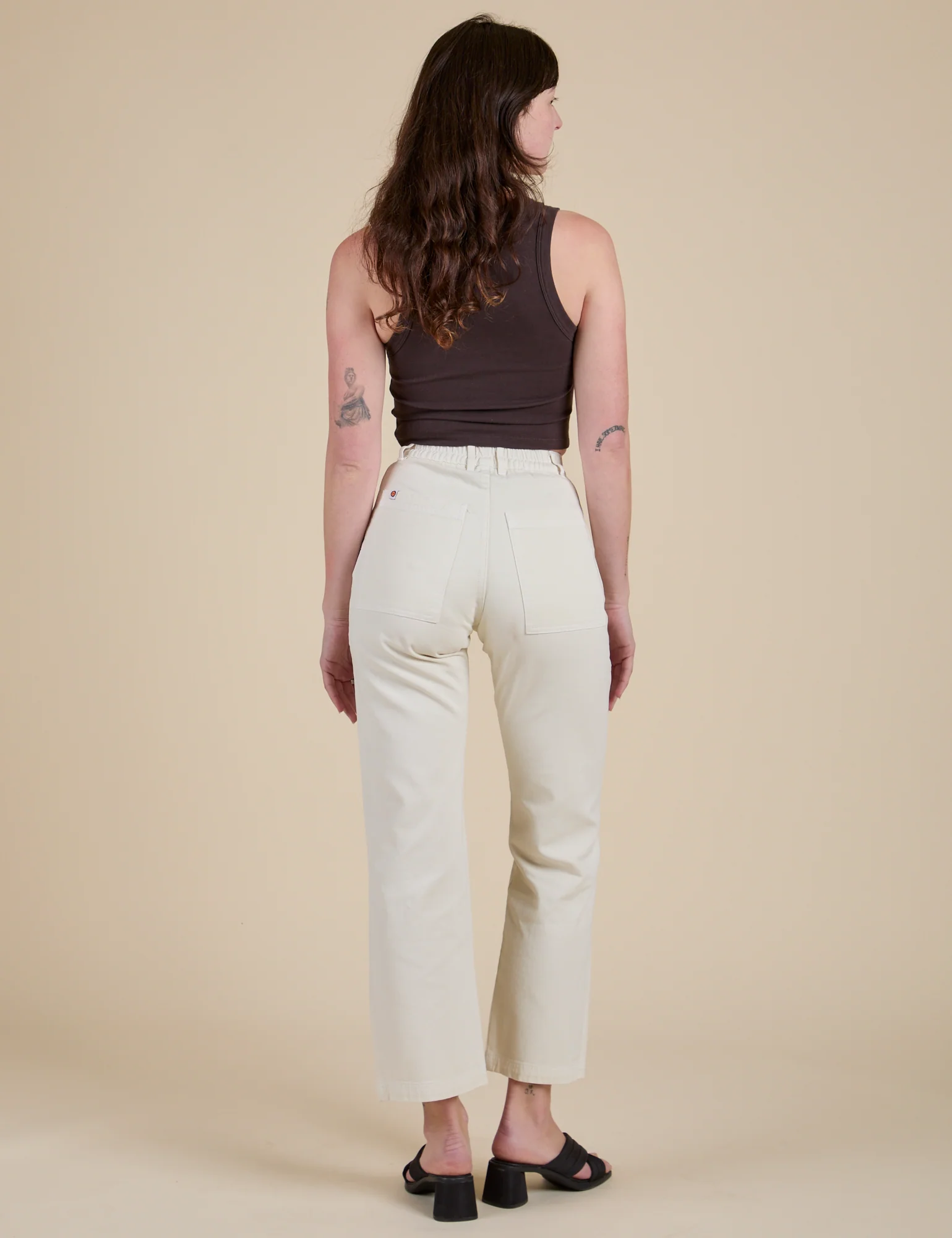 Work Pants - Vintage Tee White - Image 7