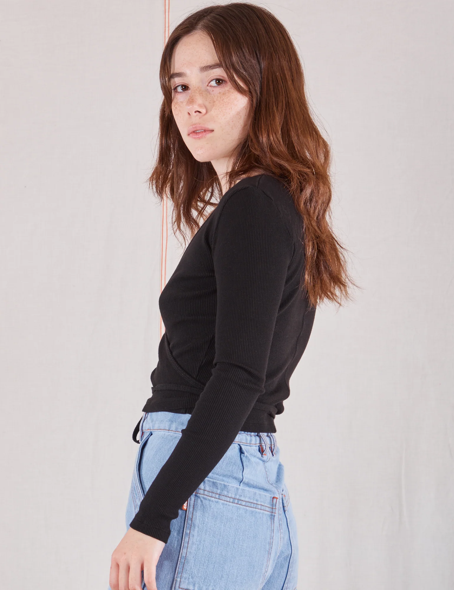 Wrap Top - Basic Black - Image 11