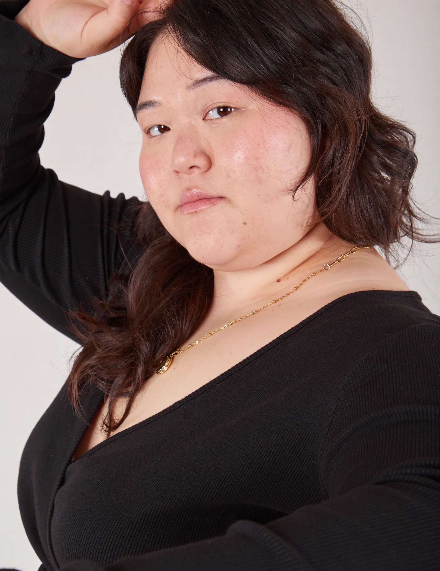 Wrap Top - Basic Black - Image 16