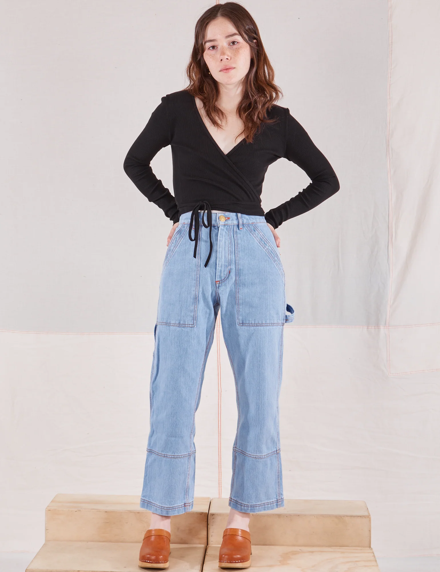 Wrap Top - Basic Black - Image 9